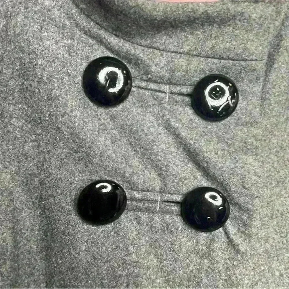 Ann Taylor Loft Gray Capelette Sz Small - Picture 6 of 14